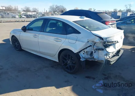 2023 Honda Civic Sport z USA, uszkodzony, nr VIN 2HGFE2F59PH513586